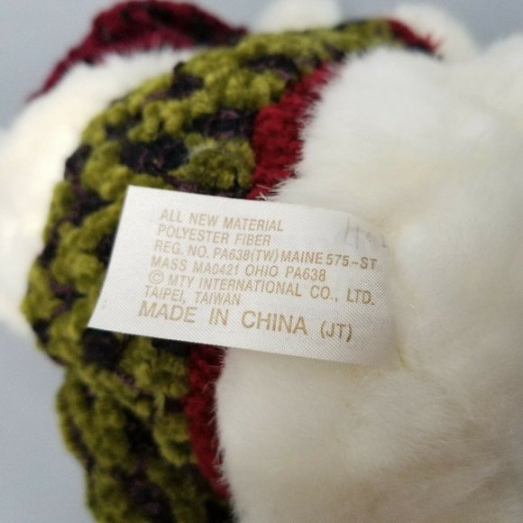 Dan Dee Polar Bear Plush 8" Stuffed Animal Crochet - Picture 10 of 10